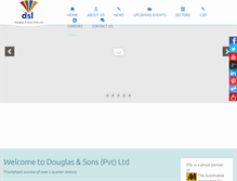 Tablet Screenshot of dsl-autoparts.com